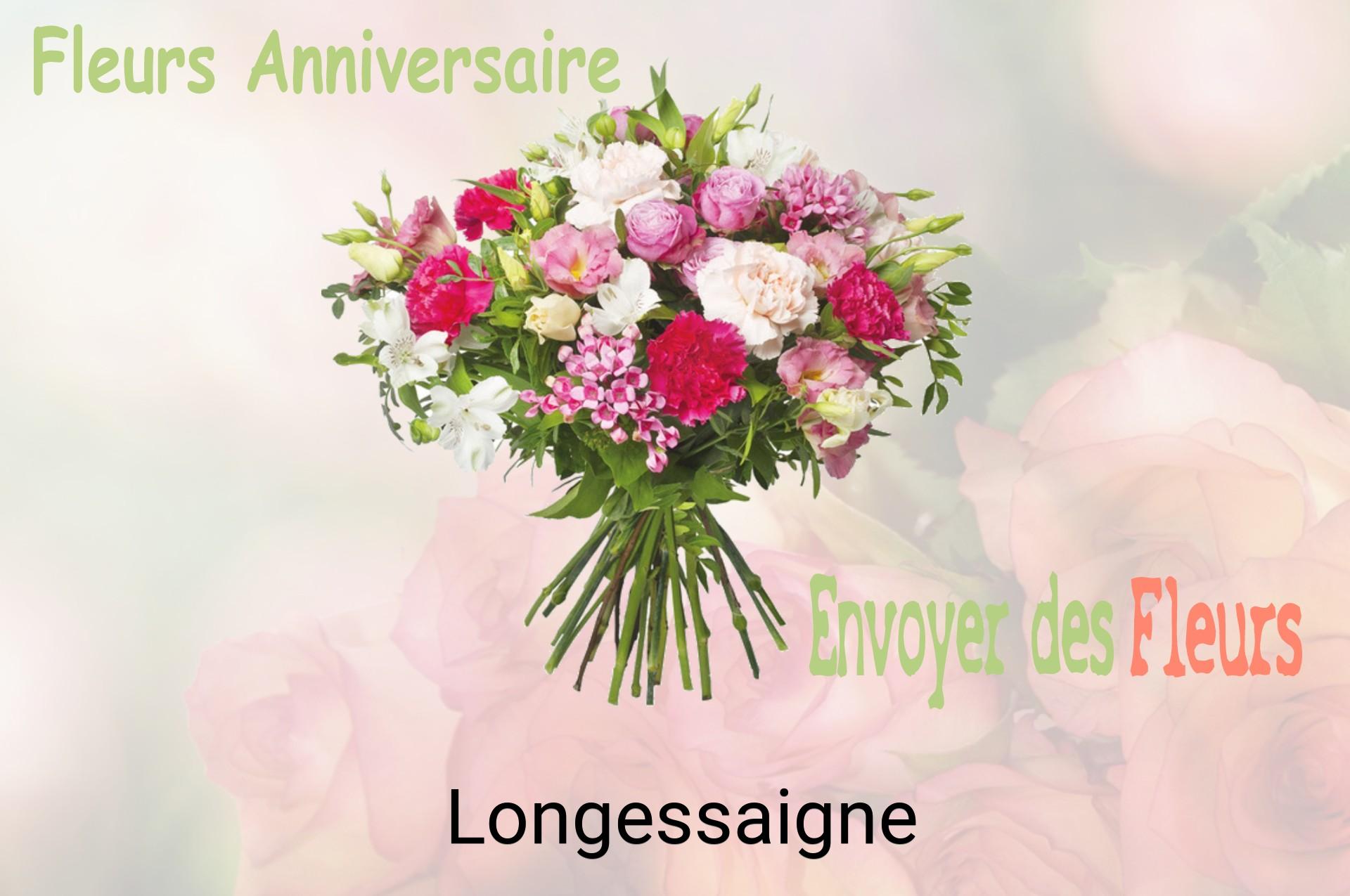 Bouquet de fleurs d’anniversaire livré à Longessaigne